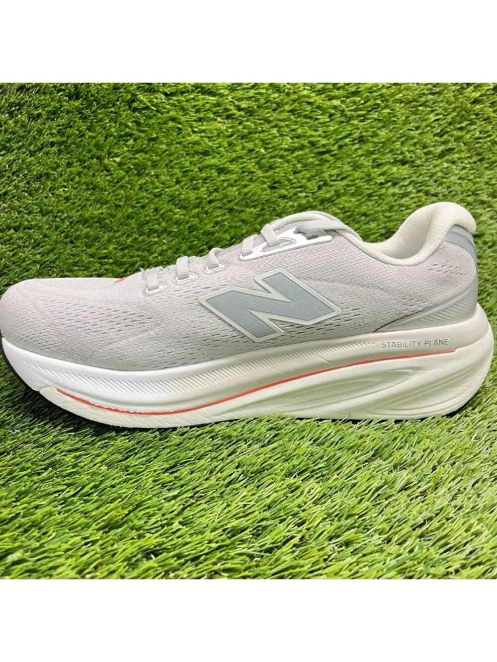 New Balance Fresh Foam X 860 V15 Mens Size 10 Gray Red Running Shoes Sneakers